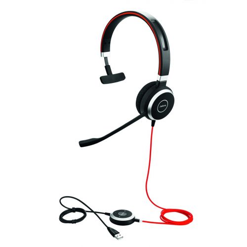 자브라 Jabra Evolve 40 Mono MS - Professional Unified Communicaton Headset