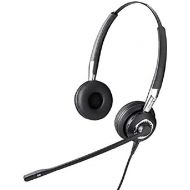 Jabra 2400 II QD Duo NC Wired Headset - Black