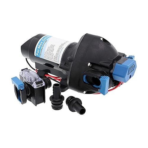  Jabsco 31295-3512-3A, ParMax 2-12V 2GPM 35PSI Freshwater Delivery Pump