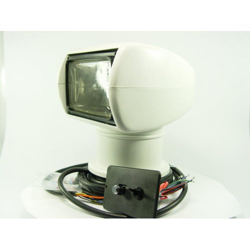  Jabsco 60020 Series, 135SL Marine Remote Control Halogen Searchlight, Joystick Control, 100000 CP