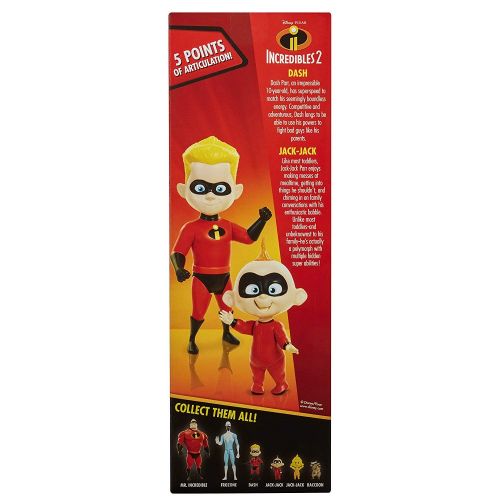 잭스퍼시픽 Jack Jack and Dash Action Figures