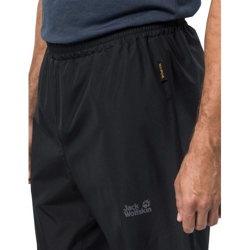  Jack Wolfskin Mens River Road Pants Recycled Waterproof Rain Pants