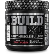 [아마존 핫딜] [아마존핫딜]Jacked Factory Build-XT Muscle Building Mass Builder Powder - Daily Pre Workout Muscle Builder Supplement for Muscle Growth, Strength, Recovery | Weight Gainer w/Proven Peak02 & elevATP - Fruit P