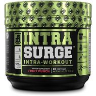 [아마존 핫딜] [아마존핫딜]Jacked Factory INTRASURGE Intra Workout Energy BCAA Powder - Fermented BCAA Amino Acids, Natural Caffeine, L-Citrulline, and More for Muscle Building, Strength, Pumps, Endurance, Recovery - Fruit