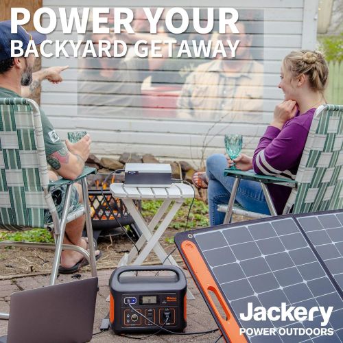  [아마존 핫딜] [아마존핫딜]Jackery Portable Power Station Explorer 500, 518Wh Outdoor Mobile Lithium Battery Pack with 110V/500W AC Outlet, Solar-Ready Generator (Solar Panel Optional) RV Battery CPAP Power