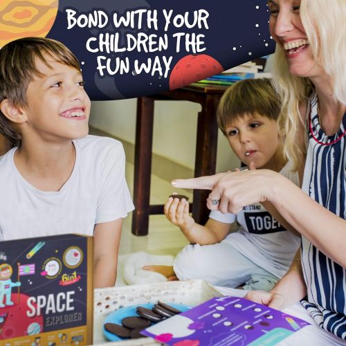  [아마존베스트]jackinthebox Space Educational Stem Toy | Includes 6 Fun Projects That Range from Arts and Crafts to Science | Ideal Space Gift for Boys and Girls Aged 6,7,8,9,10 Year Old