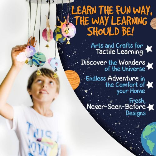  [아마존베스트]jackinthebox Space Educational Stem Toy | Includes 6 Fun Projects That Range from Arts and Crafts to Science | Ideal Space Gift for Boys and Girls Aged 6,7,8,9,10 Year Old