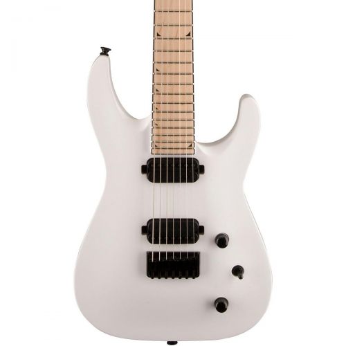  Jackson},description:The seven-string SLATHX-M 3-7 features an arched Soloist Basswood body, a thru body maple neck with graphite reinforcement for superior stability, Direct Mount