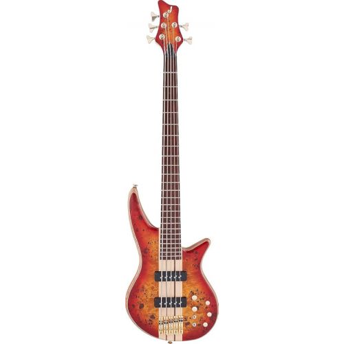  Jackson Pro Series 5-String Spectra Bass SBP V, Cherry Burst, Caramelized Jatoba Fingerboard