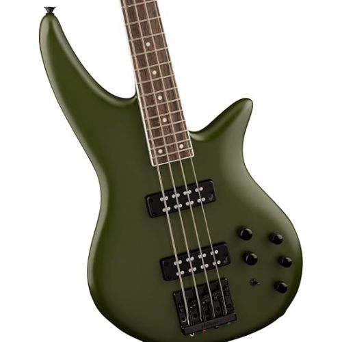  Jackson X Series Spectra Bass SBX IV, Matte Army Drab, Laurel Fingerboard