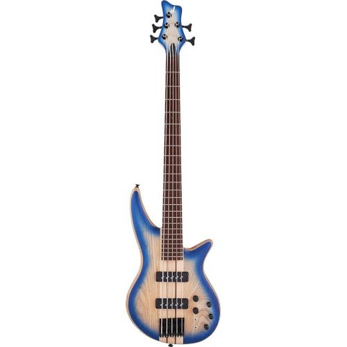  Jackson Pro Series 5-String Spectra Bass SBA V, Blue Burst, Caramelized Jatoba Fingerboard