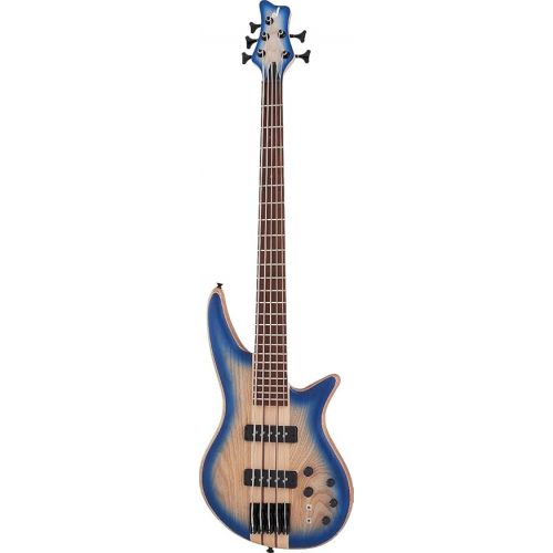  Jackson Pro Series 5-String Spectra Bass SBA V, Blue Burst, Caramelized Jatoba Fingerboard