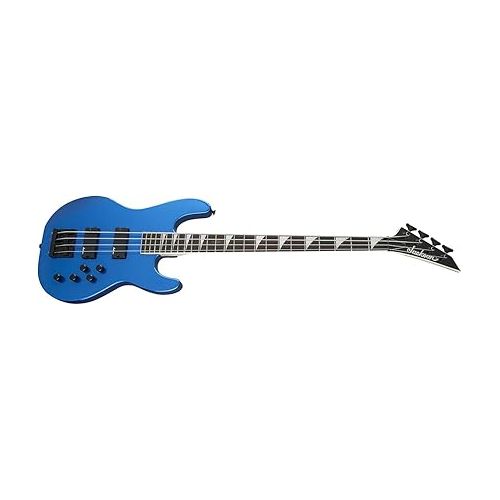  Jackson JS Series Concert Bass JS3, Metallic Blue, Amaranth Fingerboard