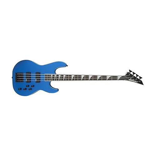  Jackson JS Series Concert Bass JS3, Metallic Blue, Amaranth Fingerboard