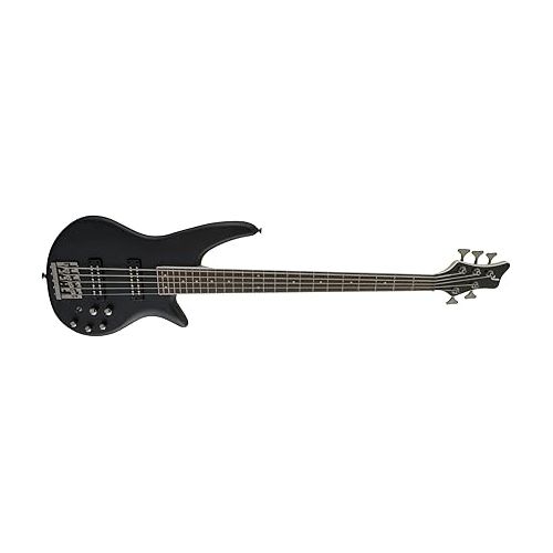  Jackson JS Series 5-String Spectra Bass JS3V, Satin Black, Laurel Fingerboard