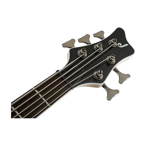  Jackson JS Series 5-String Spectra Bass JS3V, Satin Black, Laurel Fingerboard