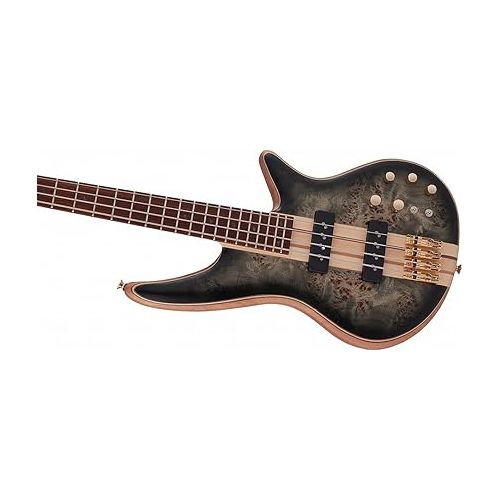  Jackson Pro Series Spectra Bass SBP IV, Transparent Black Burst, Caramelized Jatoba Fingerboard