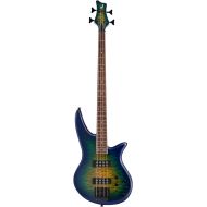 Jackson X Series Spectra Bass SBXQ IV, Amber Blue Burst, Laurel Fingerboard