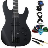 Jackson Concert Bass JS3 Essentials Bundle - Satin Black