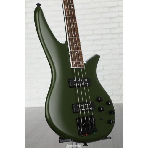  Jackson X Series Spectra SBX IV Electric Bass - Matte Army Drab