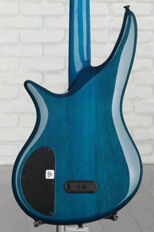  Jackson X Series Spectra Bass SBXQ IV - Amber Blue Burst