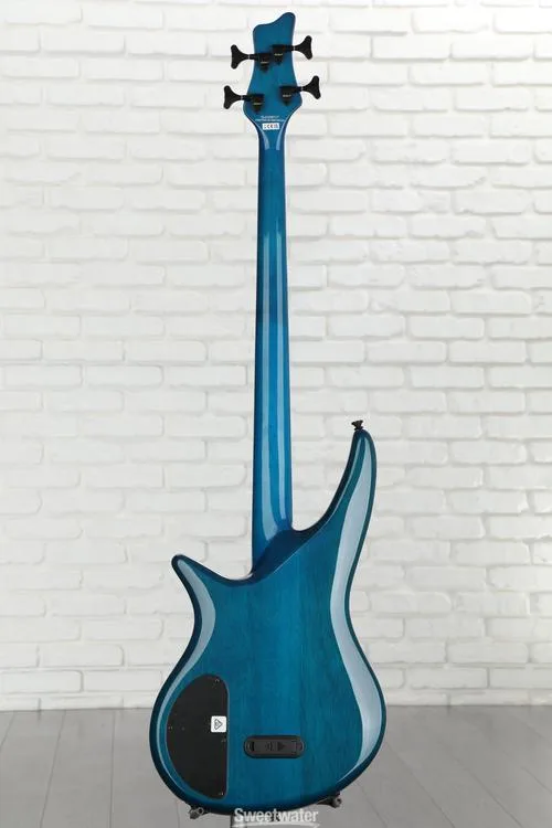  Jackson X Series Spectra Bass SBXQ IV - Amber Blue Burst