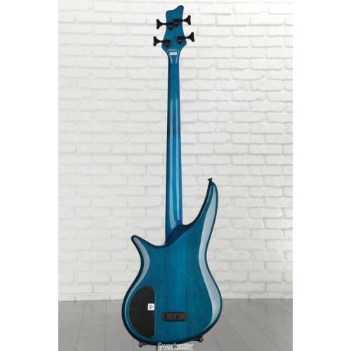  Jackson X Series Spectra Bass SBXQ IV - Amber Blue Burst