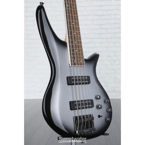  Jackson Spectra JS3V Bass Guitar - Silverburst