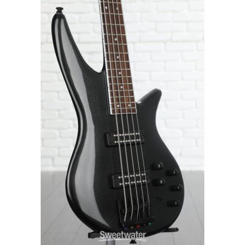  Jackson X Series Spectra V Bass Guitar - Metallic Black