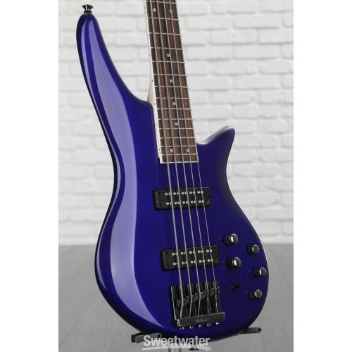  Jackson JS Series Spectra JS3 V Electric Bass - Indigo Blue
