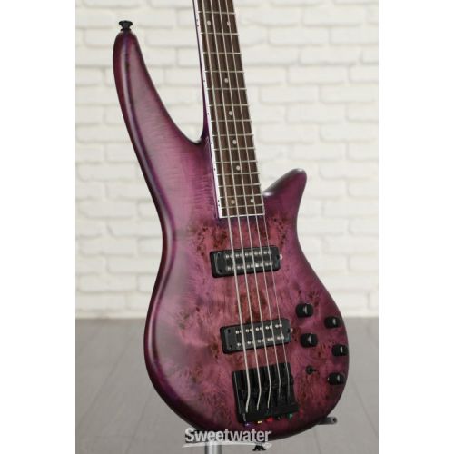  Jackson X Series Spectra Bass SBXP V - Transparent Purple Burst