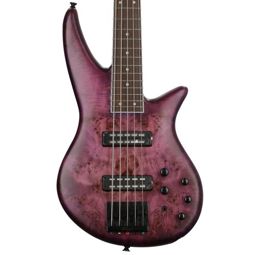  Jackson X Series Spectra Bass SBXP V - Transparent Purple Burst