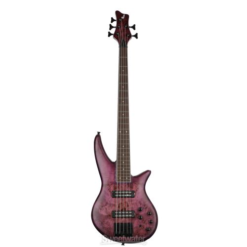  Jackson X Series Spectra Bass SBXP V - Transparent Purple Burst