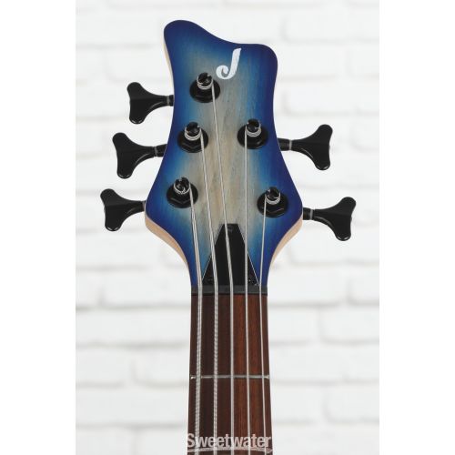  Jackson Pro Series Spectra Bass SB V Poplar Burl - Blue Burst