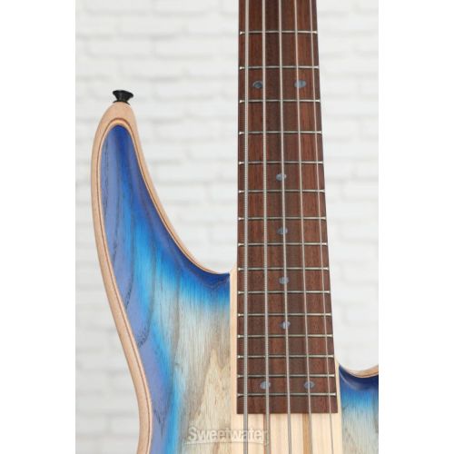  Jackson Pro Series Spectra Bass SB V Poplar Burl - Blue Burst