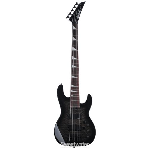  Jackson Concert Bass JS3VQ - Transparent Black