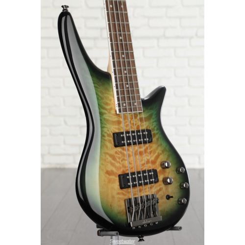  Jackson Spectra JS3QV Bass Guitar - Alien Burst