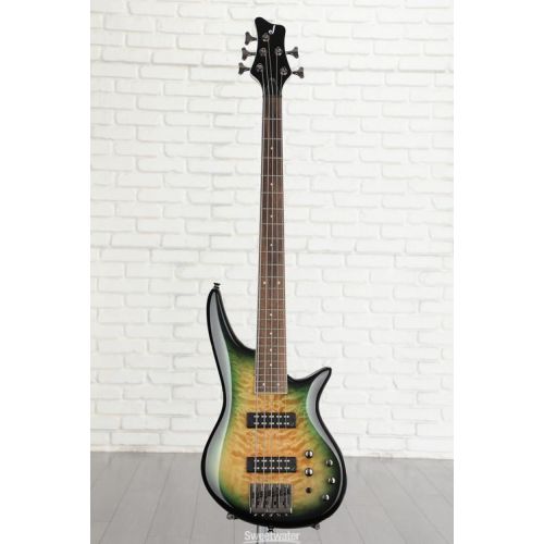  Jackson Spectra JS3QV Bass Guitar - Alien Burst