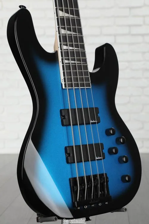  Jackson Concert Bass JS3V - Metallic Blue Burst