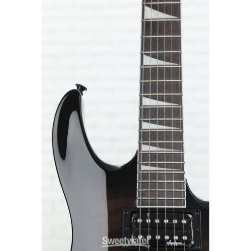  Jackson JS Series Dinky Arch Top JS32Q DKA HT Electric Guitar - Transparent Black Burst