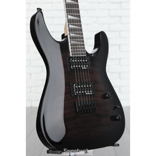  Jackson JS Series Dinky Arch Top JS32Q DKA HT Electric Guitar - Transparent Black Burst