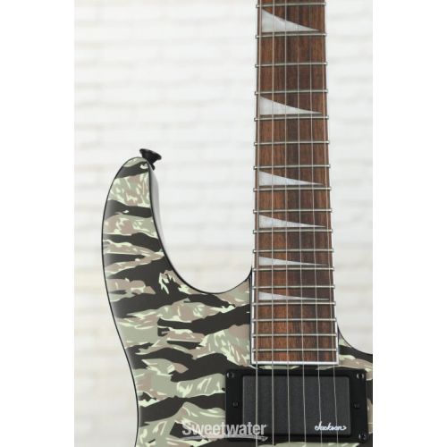  Jackson X Series Soloist SLX DX Electric Guitar - Tiger Jungle Camo