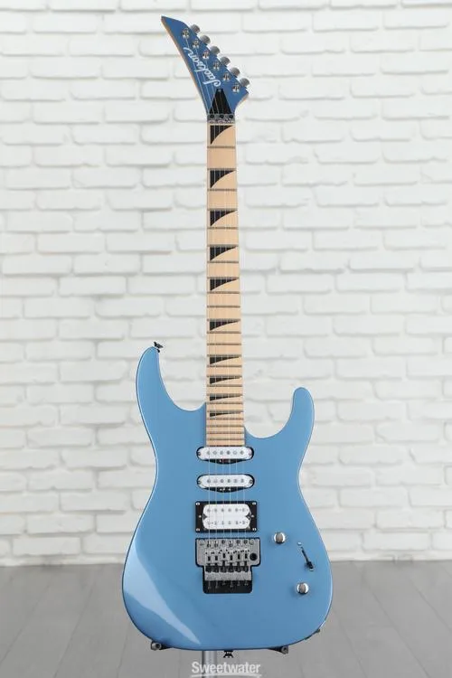  Jackson X Series DK3XR M HSS Electric Guitar - Frostbyte Blue Demo
