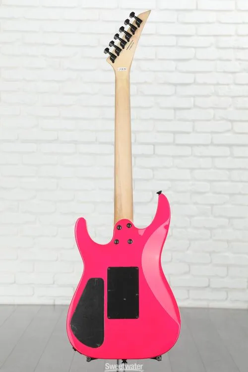  Jackson X Series Dinky DK3XR HSS Electric Guitar - Neon Pink Demo