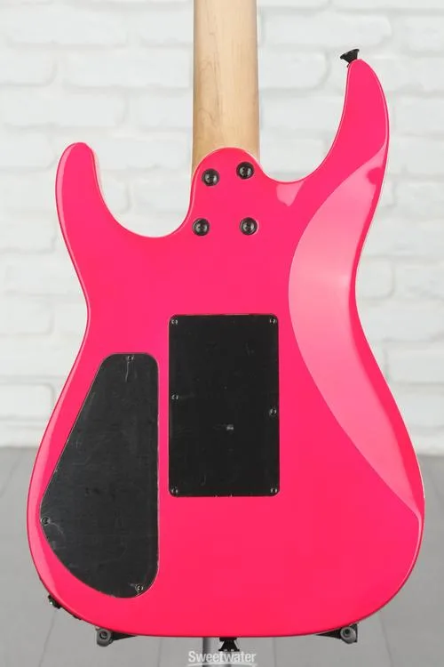  Jackson X Series Dinky DK3XR HSS Electric Guitar - Neon Pink Demo