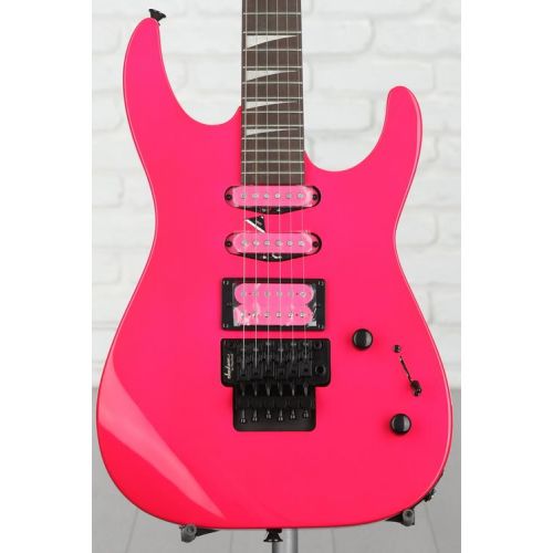  Jackson X Series Dinky DK3XR HSS Electric Guitar - Neon Pink Demo