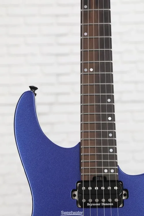  Jackson American Series Virtuoso Electric Guitar - Mystic Blue Demo