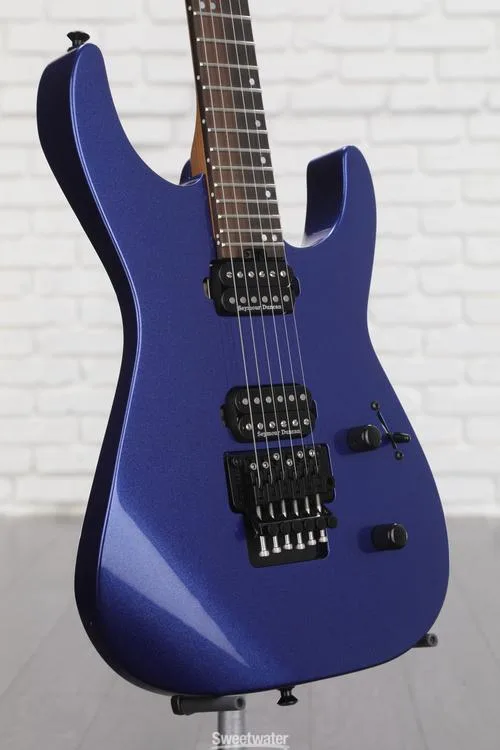  Jackson American Series Virtuoso Electric Guitar - Mystic Blue Demo