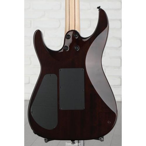  Jackson Pro Plus Series Dinky DKAQ Electric Guitar - Transparent Purple Burst Used