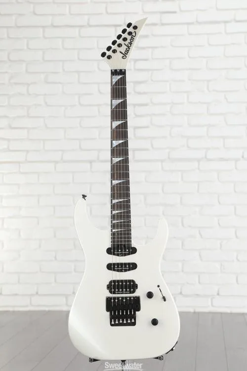  Jackson American Series Soloist SL3 Electric Guitar - Platinum Pearl Demo